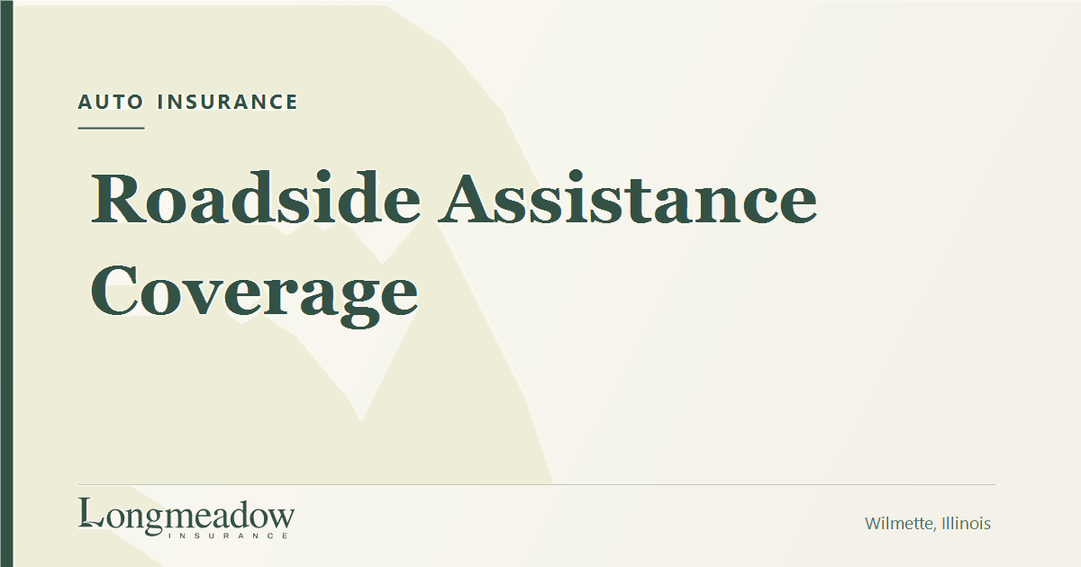 Roadside Assistance Coverage | Longmeadow Insurance