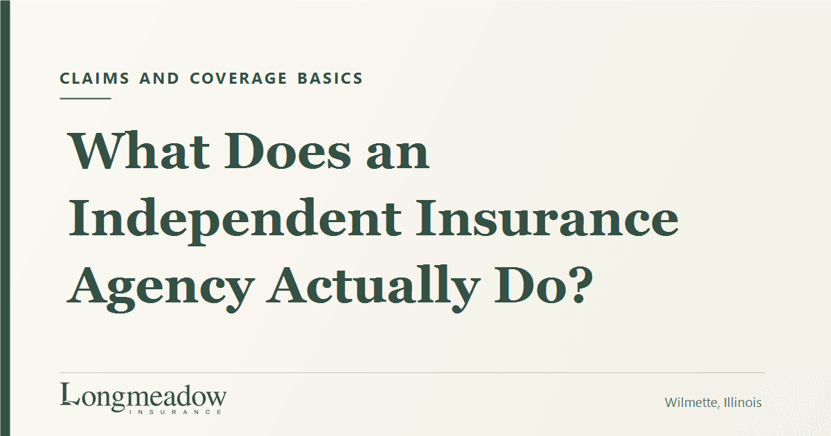 What Does an Independent Insurance Agency or Broker Do?
